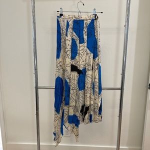 Zara Pleated Wrap Skirt